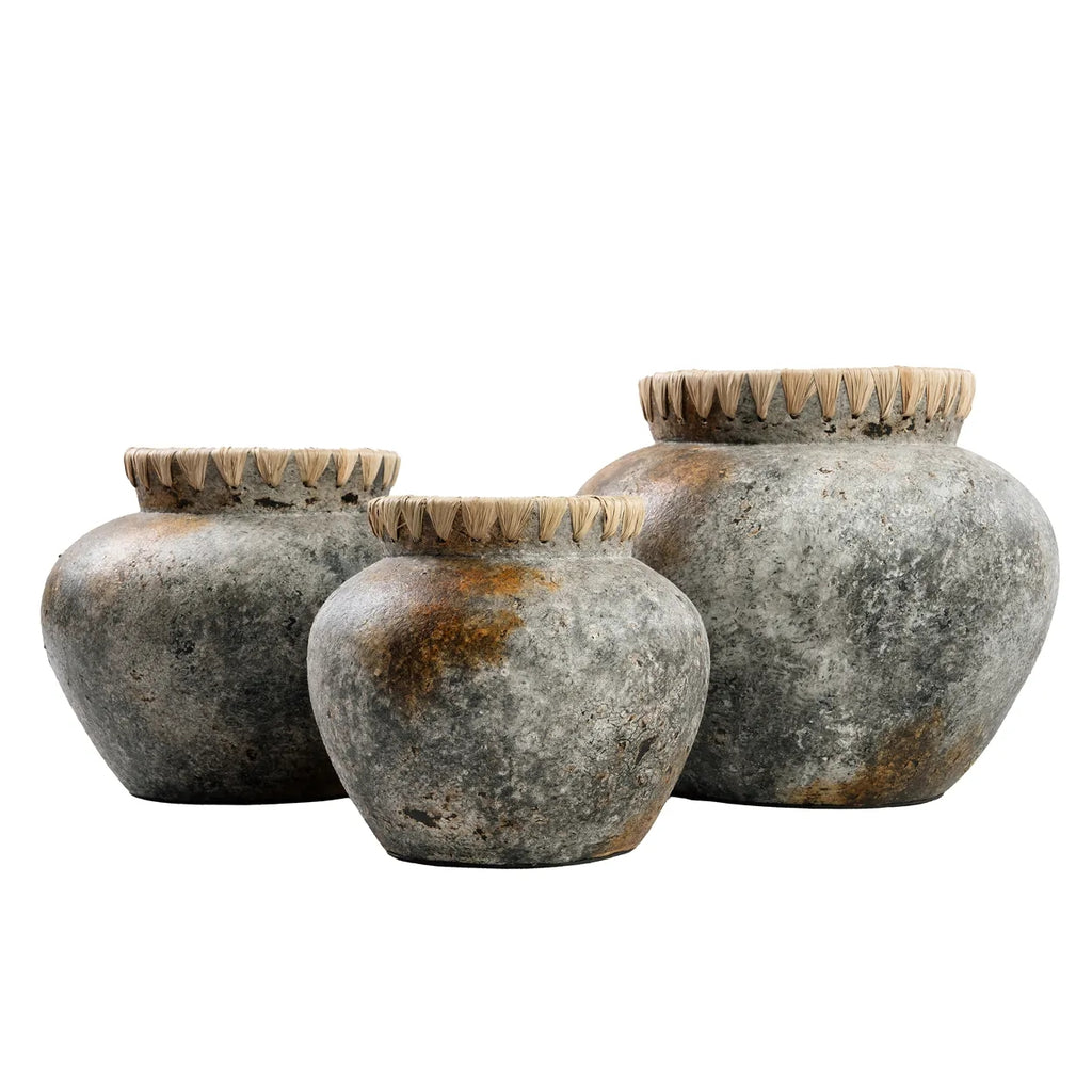 The Styly Vase - Antique Grey - M