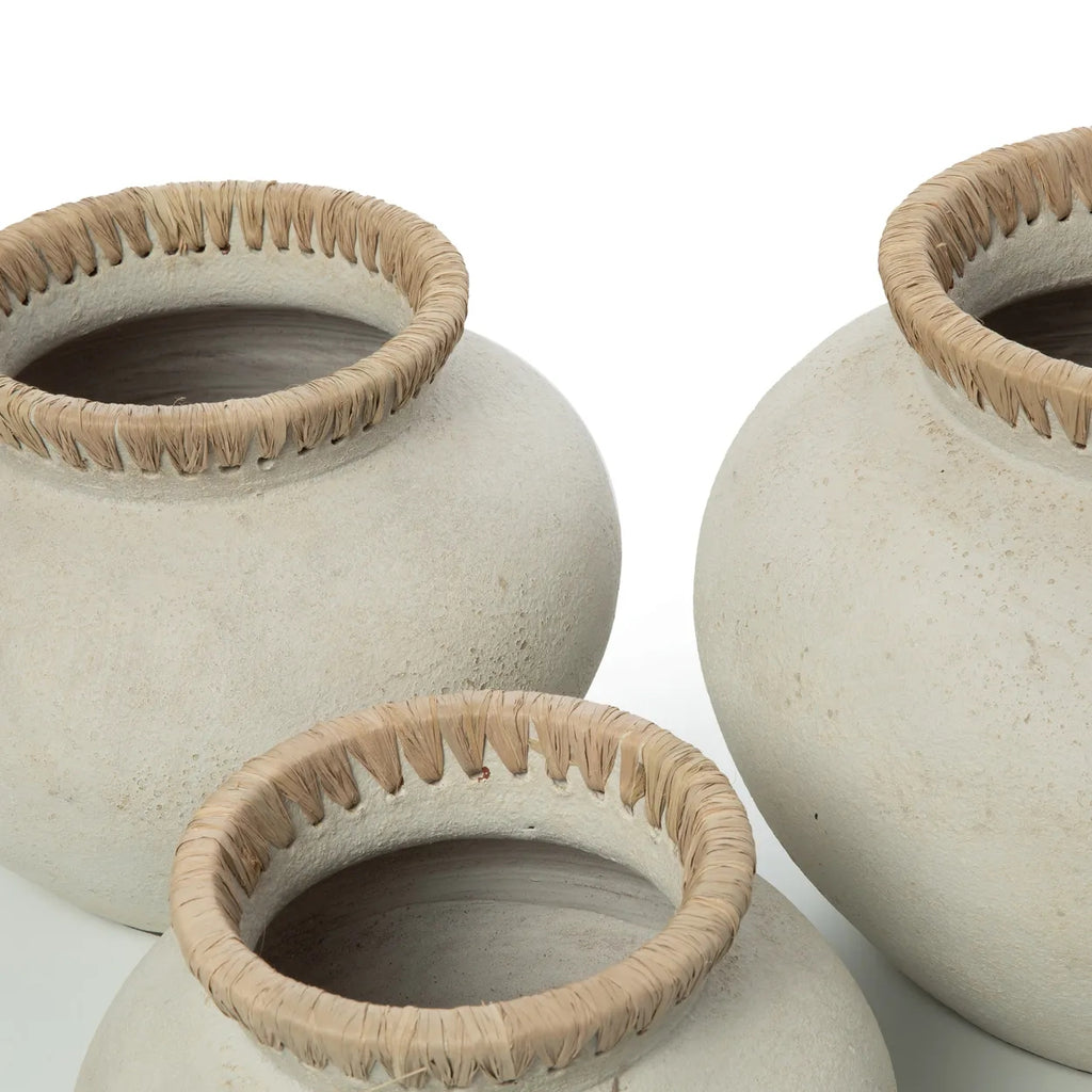 The Styly Vase - Natural Concrete - L