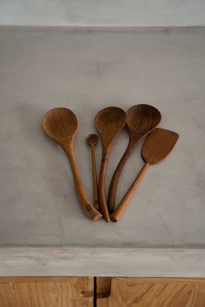 The Teak Root Spoon - L