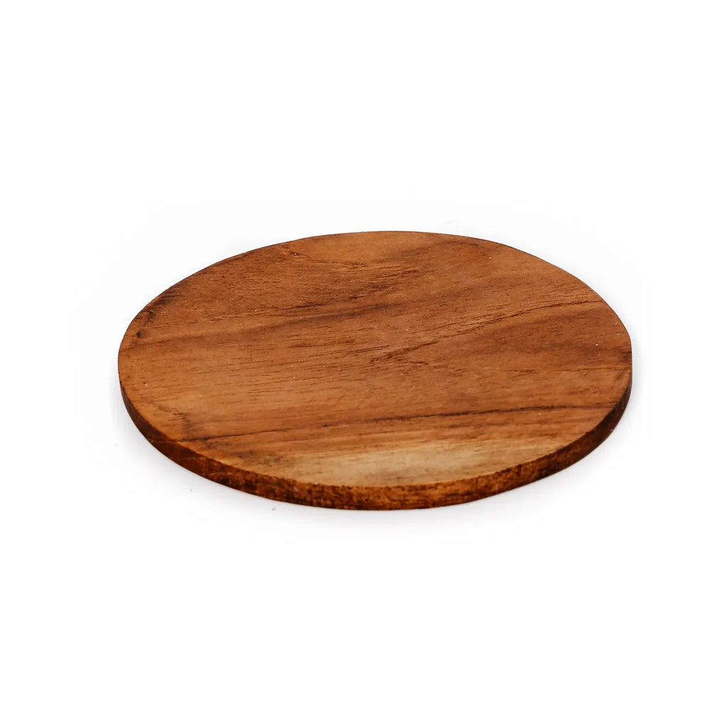 The Teak Root Nordic Coaster