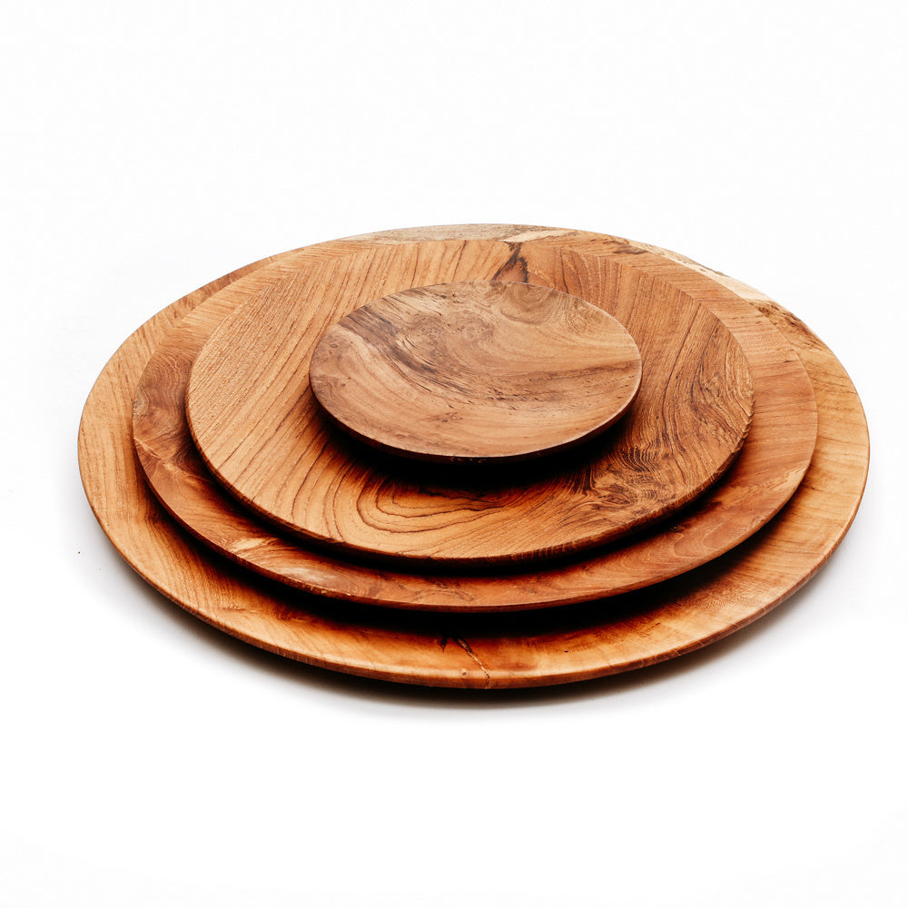 The Teak Root Round Board - L