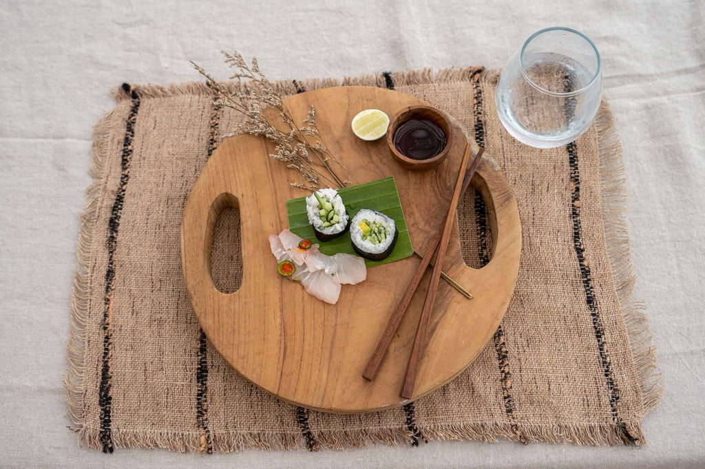 The Teak Root Cutting Board - M