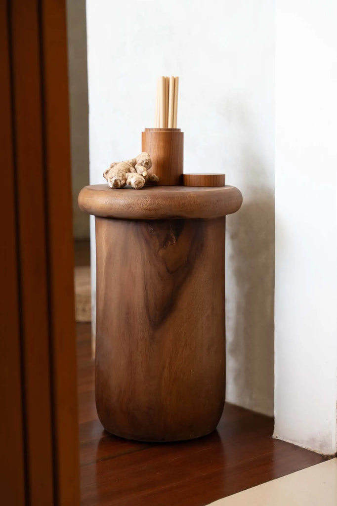 The Teak Root Pot - M