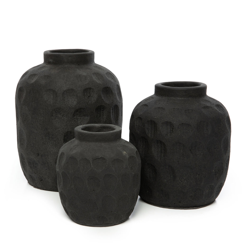 The Trendy Vase - Black - L