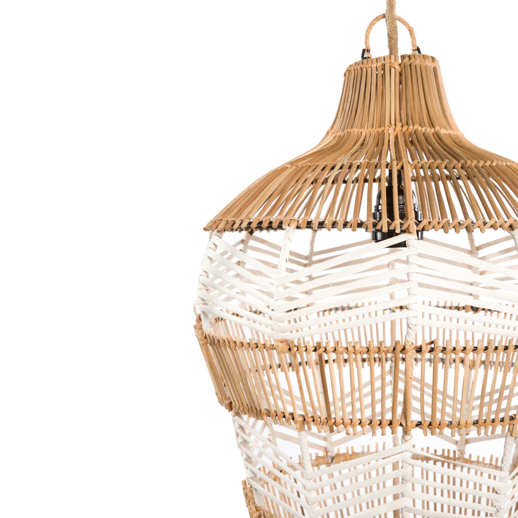 The Vase Pendant Lamp - Natural White - M