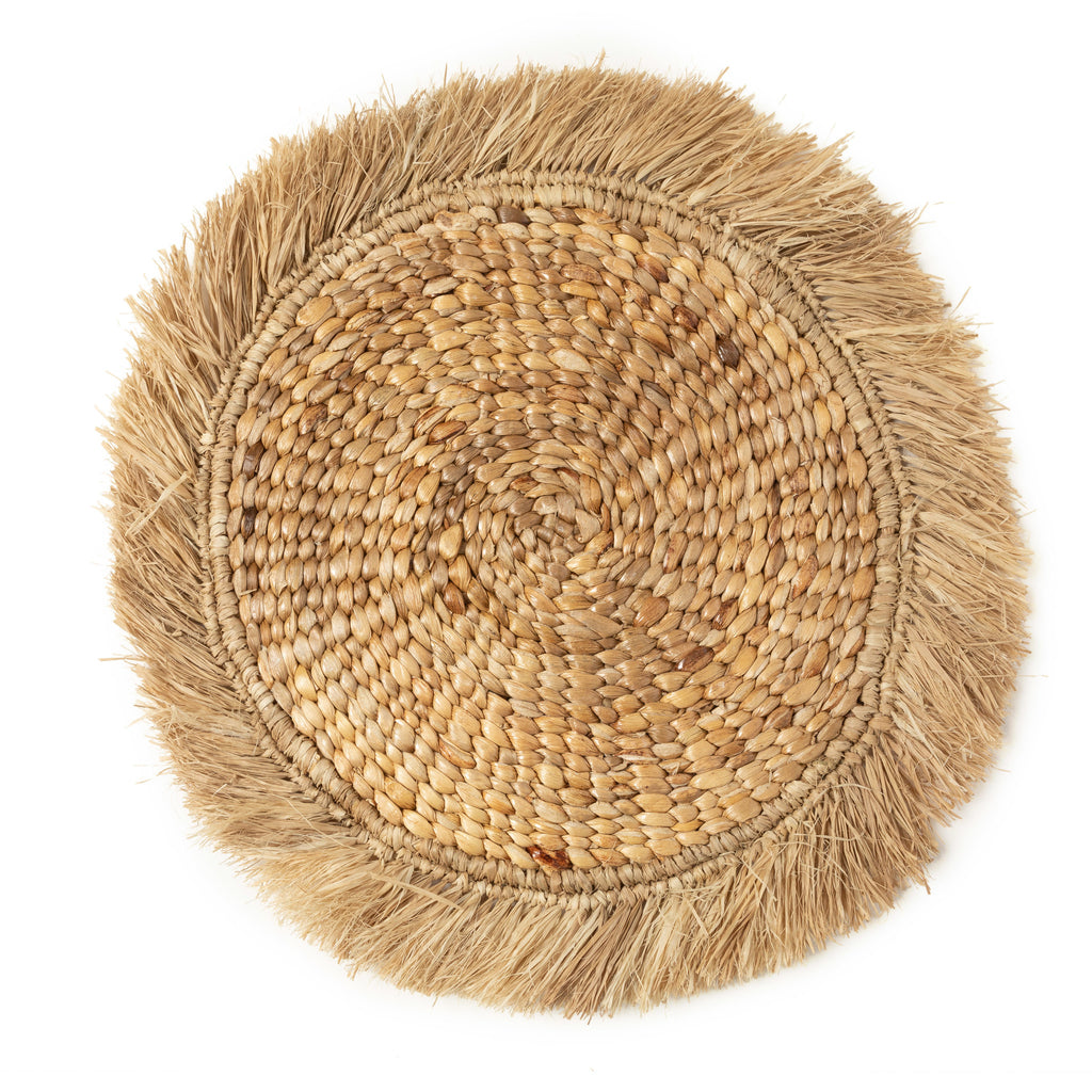 The Water Hyacinth Raffia Placemat - Natural