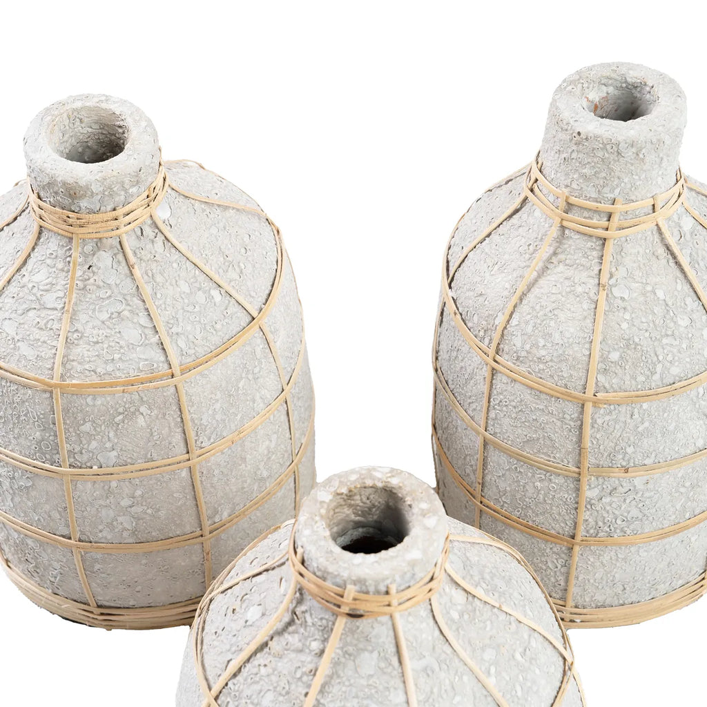 The Whoopy Vase - Concrete Grey Natural - L