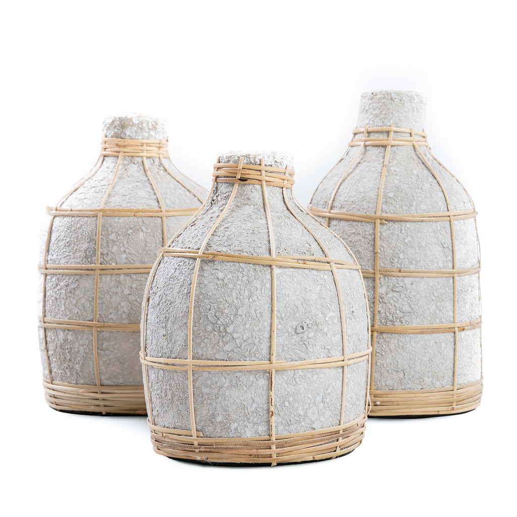 The Whoopy Vase - Concrete Grey Natural - L