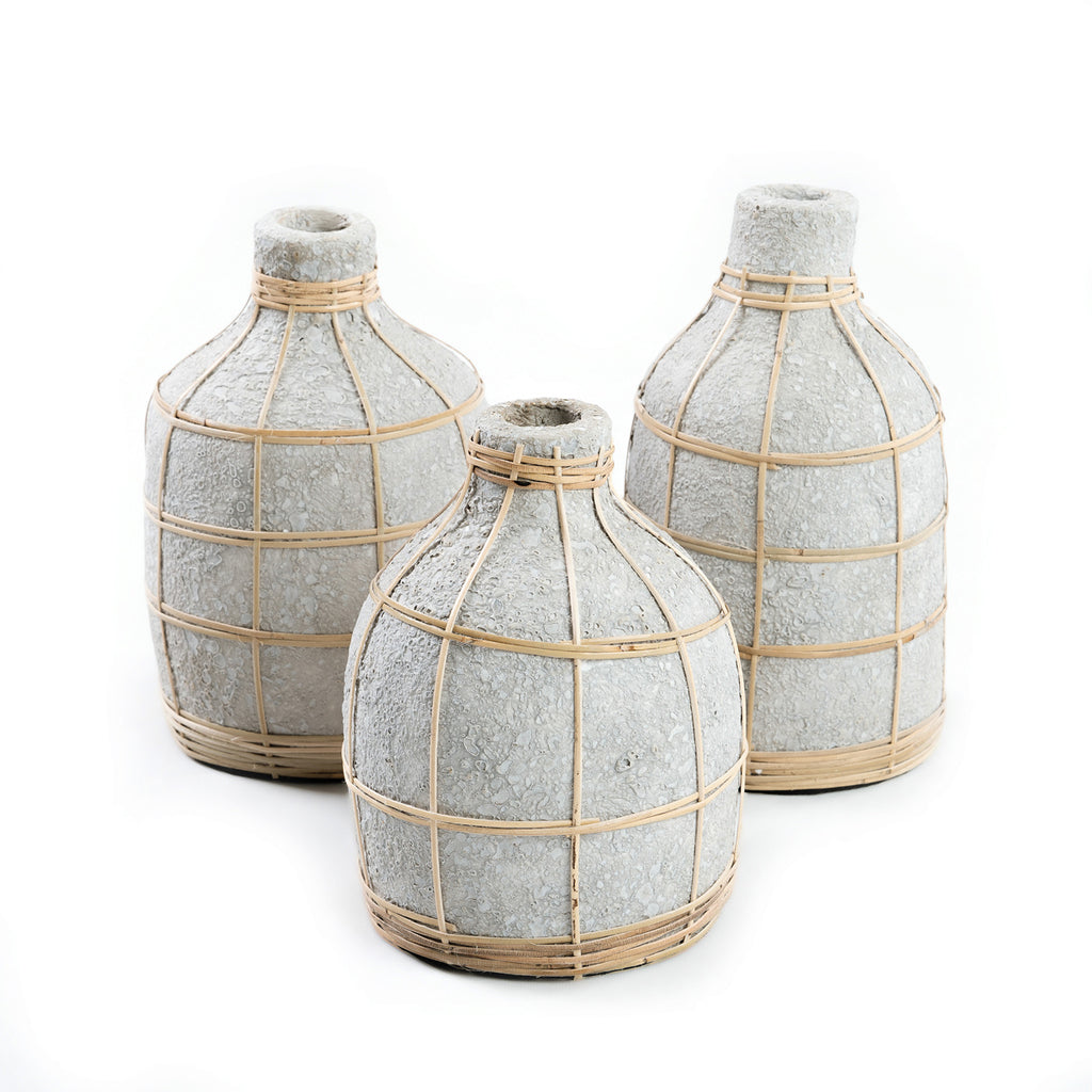 The Whoopy Vase - Concrete Grey Natural - L