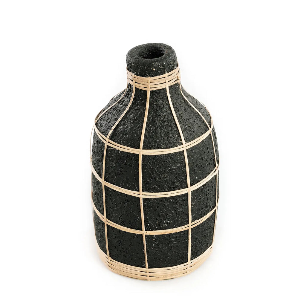 The Whoopy Vase - Black Natural - L