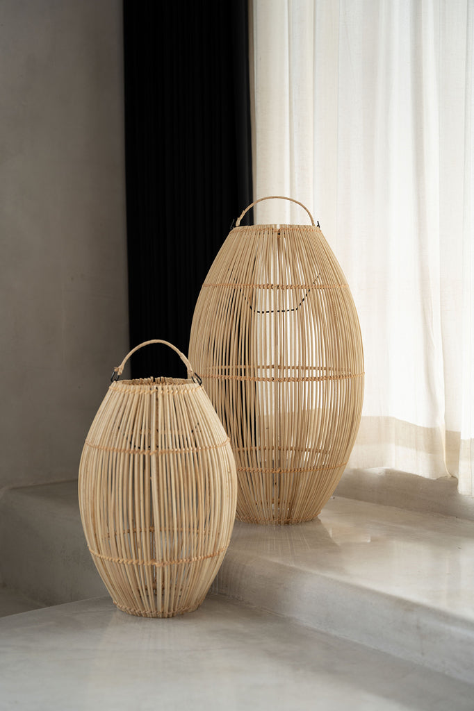 The Zuri Hanging Lamp - Natural - L