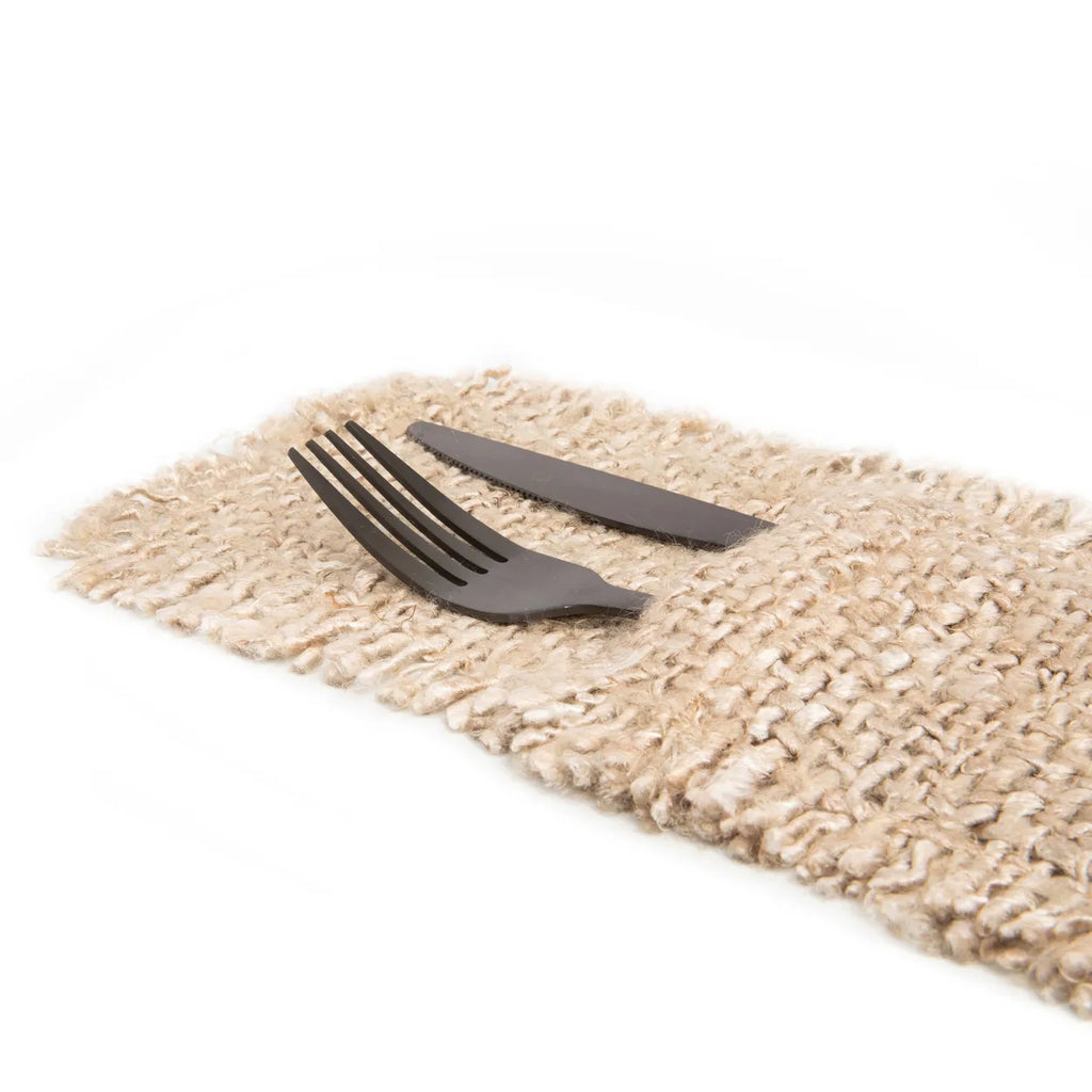 The Oh My Gee Cutlery Pouch - Beige - Set of 4